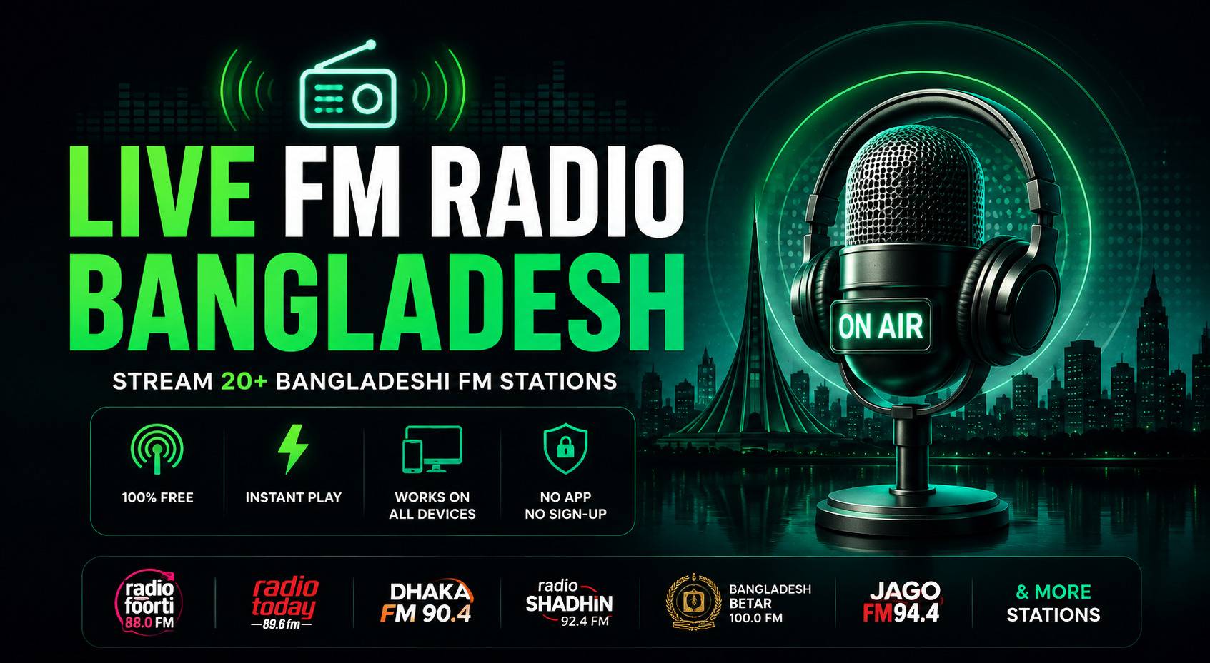 Live FM Radio in Bangladesh