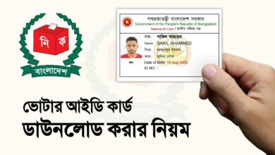 NID Card Download | জাতীয় পরিচয়পত্রের অনলাইন কপি ডাউনলোড করার নিয়ম NID Card Download Korar Niyom