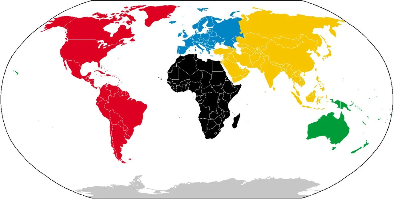 World Continentes Maps