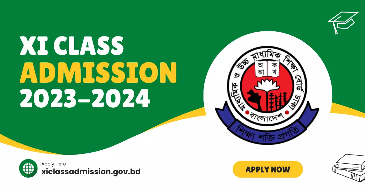 XI Class Admission 2023 2024