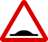 speed breaker sign