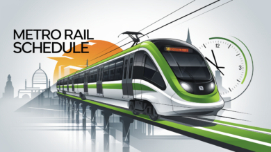 মেট্রোরেল চলাচলের সময়সূচি জেনে নিন metro rail schedule