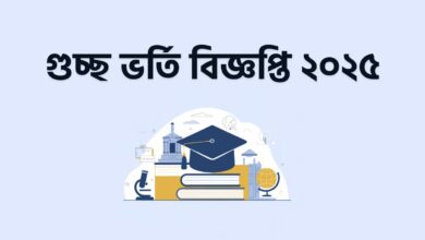 গুচ্ছ ভর্তি বিজ্ঞপ্তি ২০২৫ | GST Admission Circular 2025 গুচ্ছ ভর্তি বিজ্ঞপ্তি ২০২৫