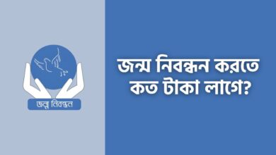 জন্ম নিবন্ধন করতে কত টাকা লাগে (২০২৪) জন্ম নিবন্ধন করতে কত টাকা লাগে