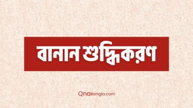 বানান শুদ্ধিকরণ